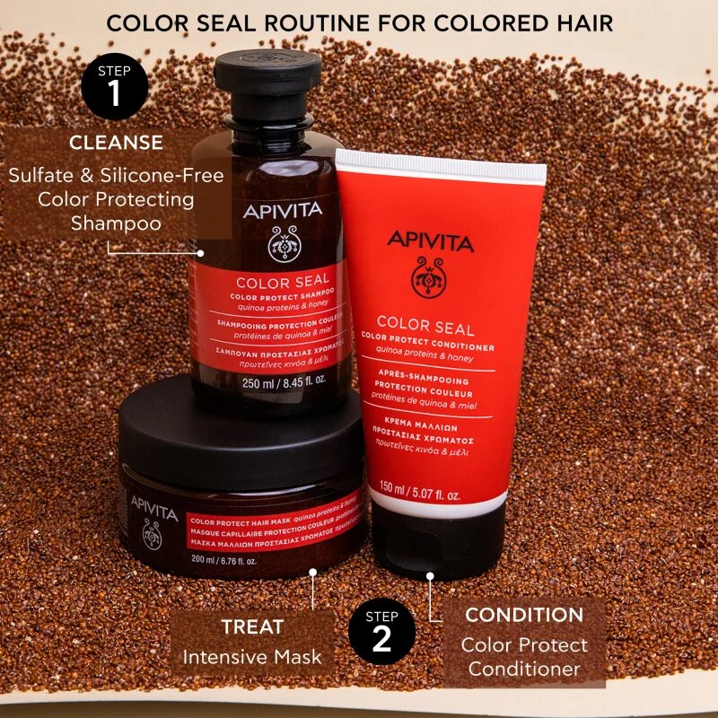 Apivita Color Seal Conditioner balzam za zaščito barve 150 ml