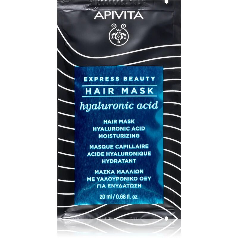 Apivita Express Beauty Hair mask Moisturizing vlažilna maska za lase 20 ml