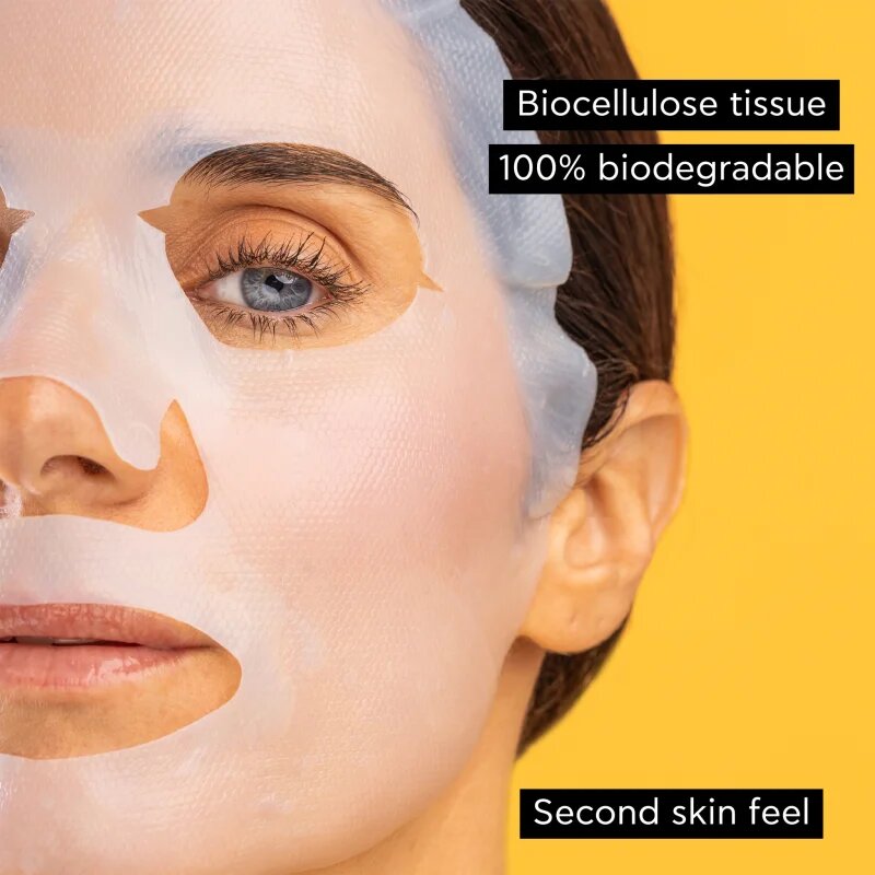 Apivita Express Beauty Lifting Tissue Face Mask Mastic maska iz platna z lifting učinkom 15 ml
