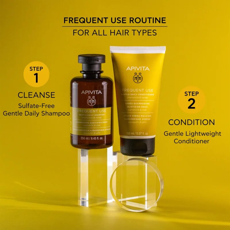 Apivita Frequent Use Gentle Daily Shampoo šampon za vsakodnevno umivanje las s kamilico 250 ml