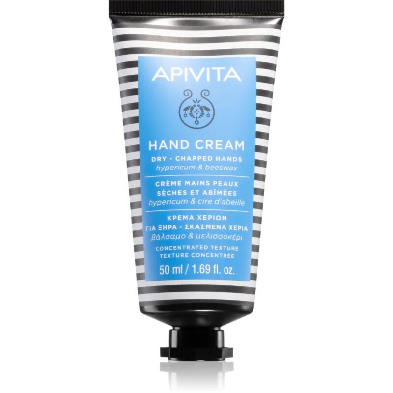 Apivita Hand Care Hand cream for Dry-Chapped Hands intenzivna krema za roke z vlažilnim učinkom 50 ml