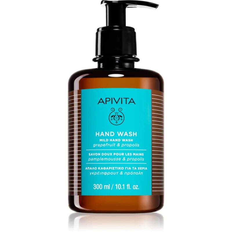 Apivita Hand Care Mild Hand Wash nežno tekoče milo za roke 300 ml