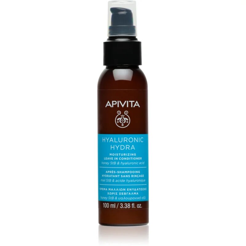 Apivita Hyaluronic Hydra Leave In Conditioner balzam brez spiranja z vlažilnim učinkom 100 ml