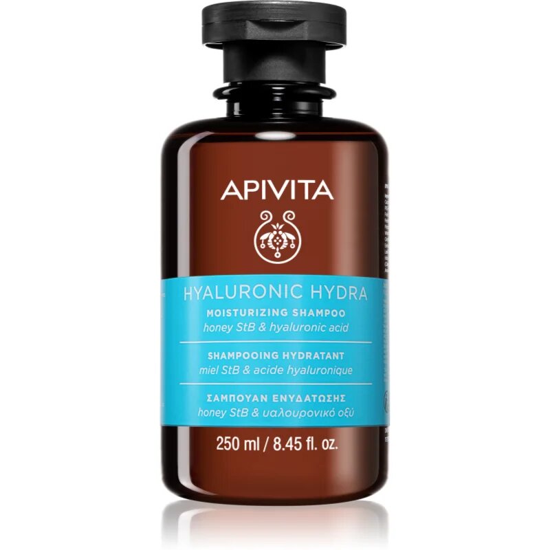 Apivita Hyaluronic Hydra Moisturizing Shampoo vlažilni šampon 250 ml