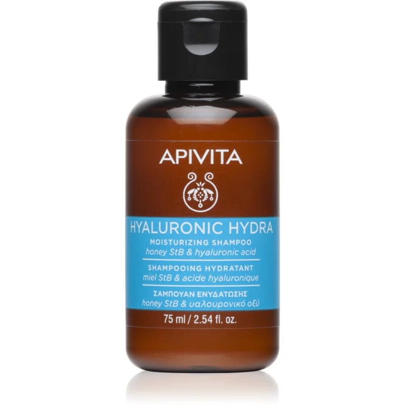 Apivita Hyaluronic Hydra Moisturizing Shampoo vlažilni šampon 75 ml