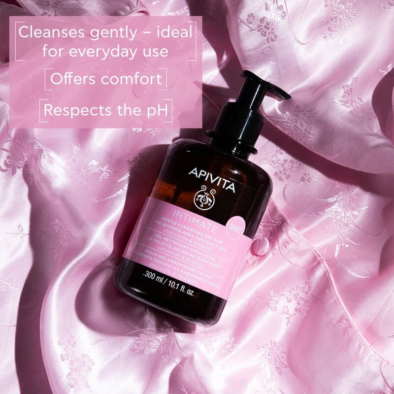 Apivita Intimate Daily Cleansing Gel sveži gel za intimno higieno 300 ml