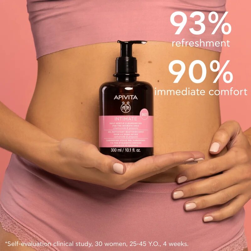 Apivita Intimate Daily Cleansing Gel sveži gel za intimno higieno 300 ml