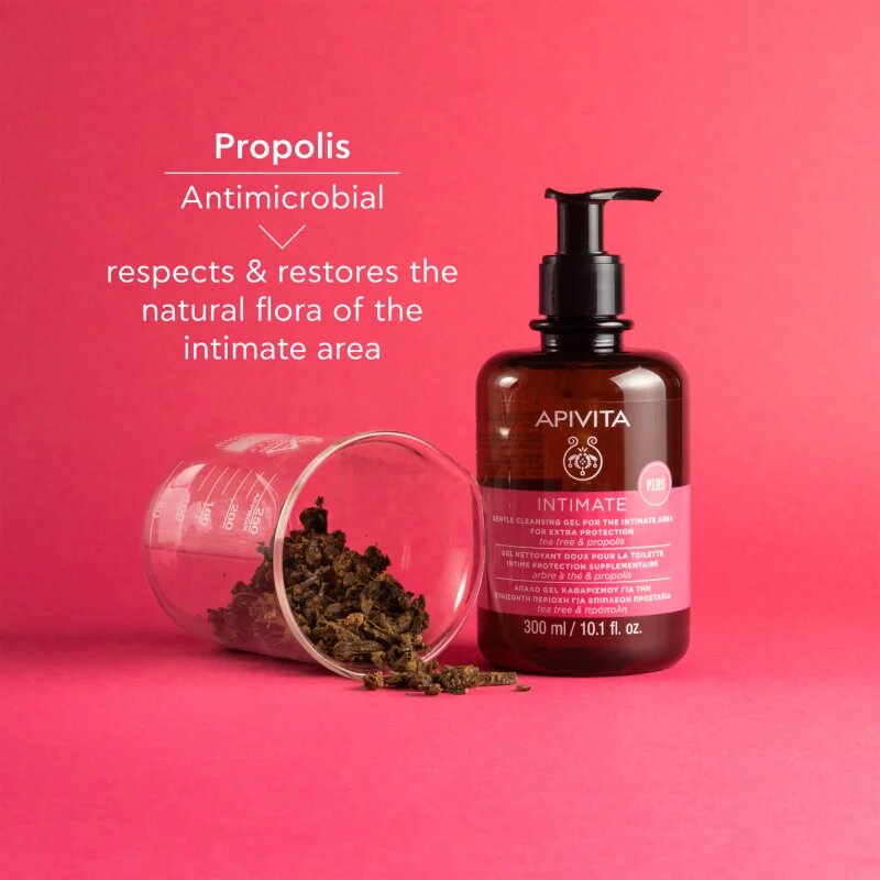 Apivita Intimate Plus Cleansing Gel nežni penasti gel za umivanje za intimno higieno 300 ml