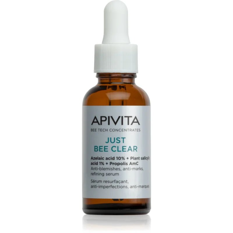 Apivita Just Bee Clear Serum serum za mastno in problematično kožo 30 ml