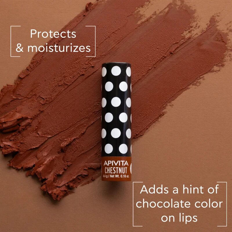 Apivita Lip Care Chestnut tinted balzam za ustnice za toniranje 44 g