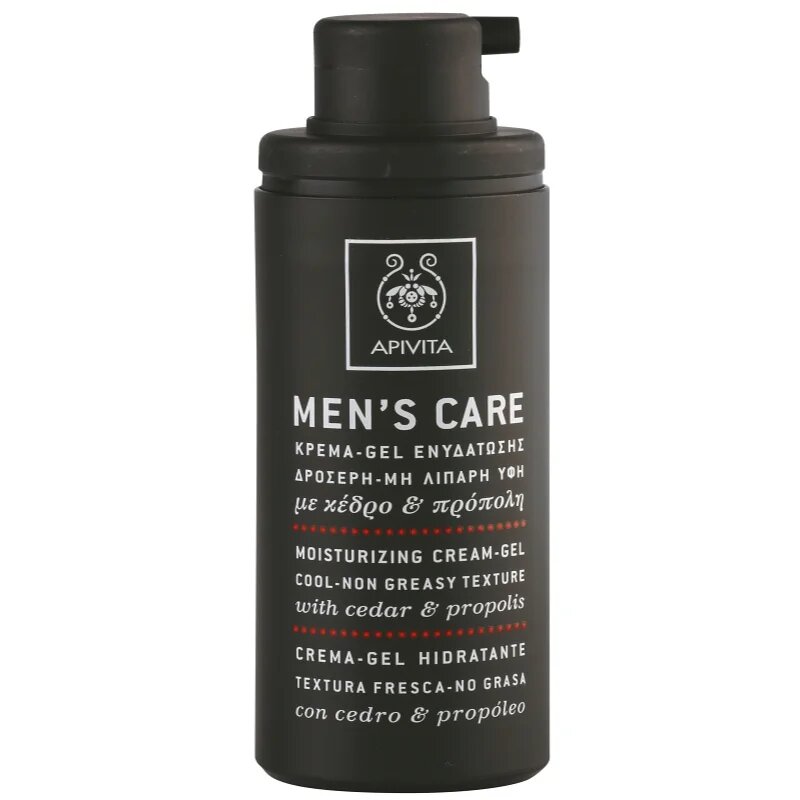 Apivita Men's Care Moisturizing Crean Gel gelasta krema z vlažilnim učinkom 50 ml