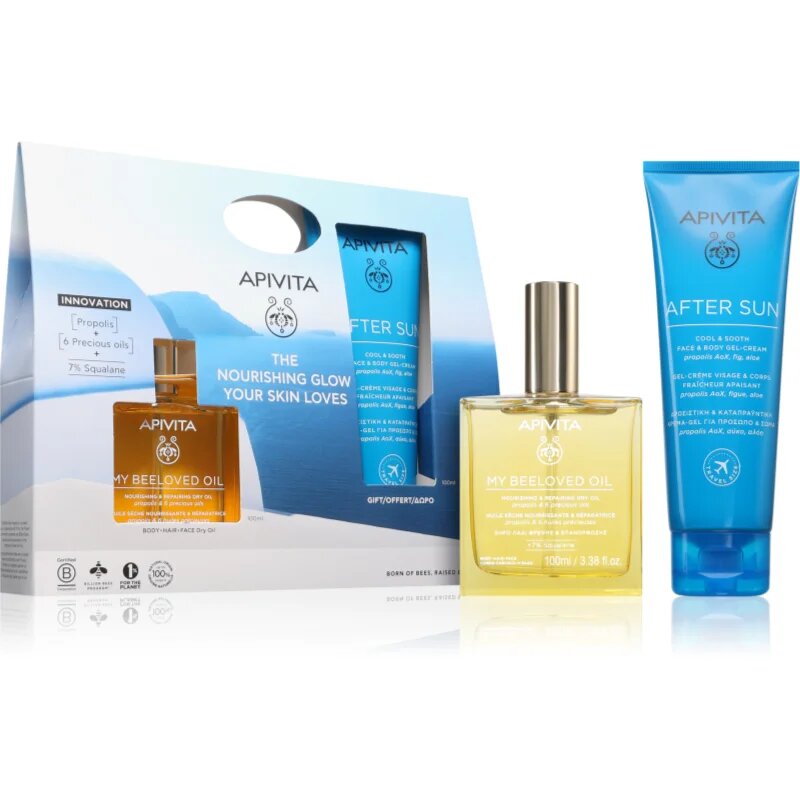Apivita My Beeloved Oil set za prehrano in hidracijo