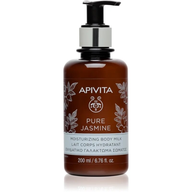 Apivita Pure Jasmine Body Milk vlažilni losjon za telo 200 ml