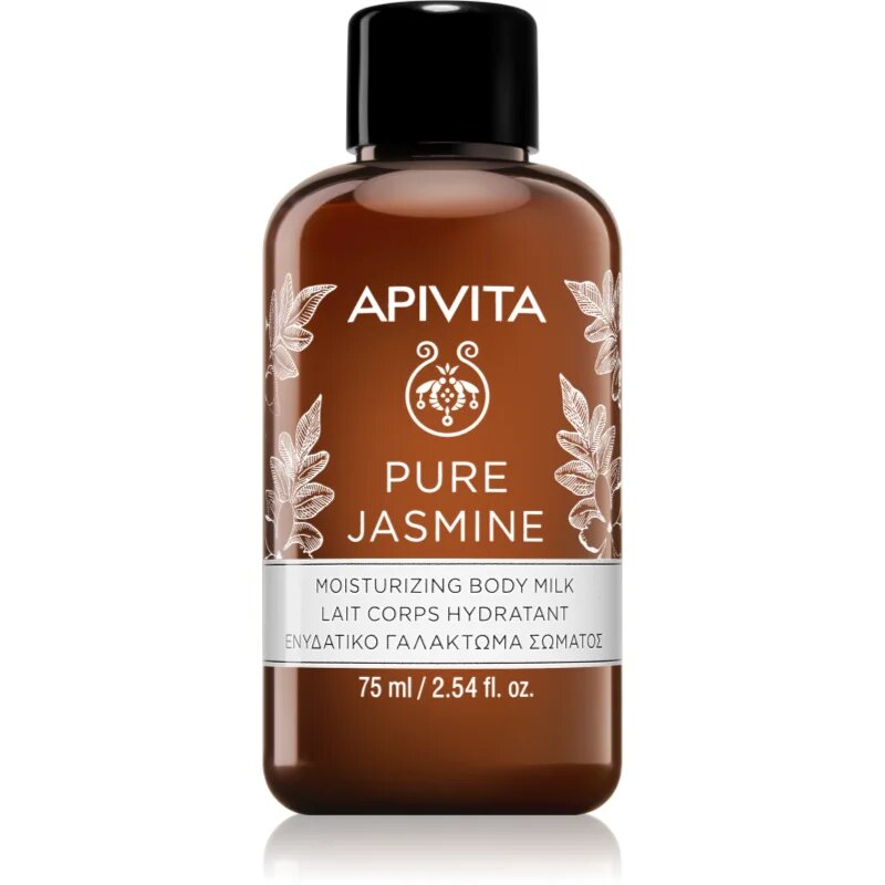 Apivita Pure Jasmine Body Milk vlažilni losjon za telo 75 ml