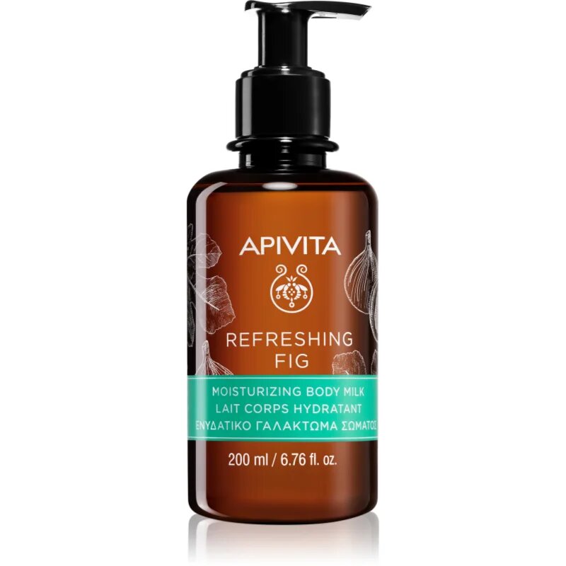 Apivita Refreshing Fig Moisturizing Body Milk vlažilni losjon za telo 200 ml