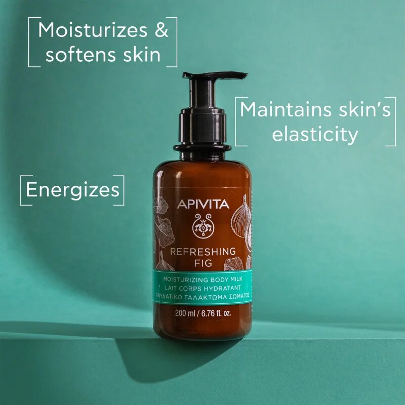 Apivita Refreshing Fig Moisturizing Body Milk vlažilni losjon za telo 200 ml