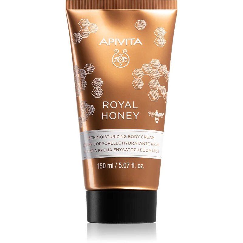 Apivita Royal Honey Rich Body Cream vlažilna krema za telo 150 ml