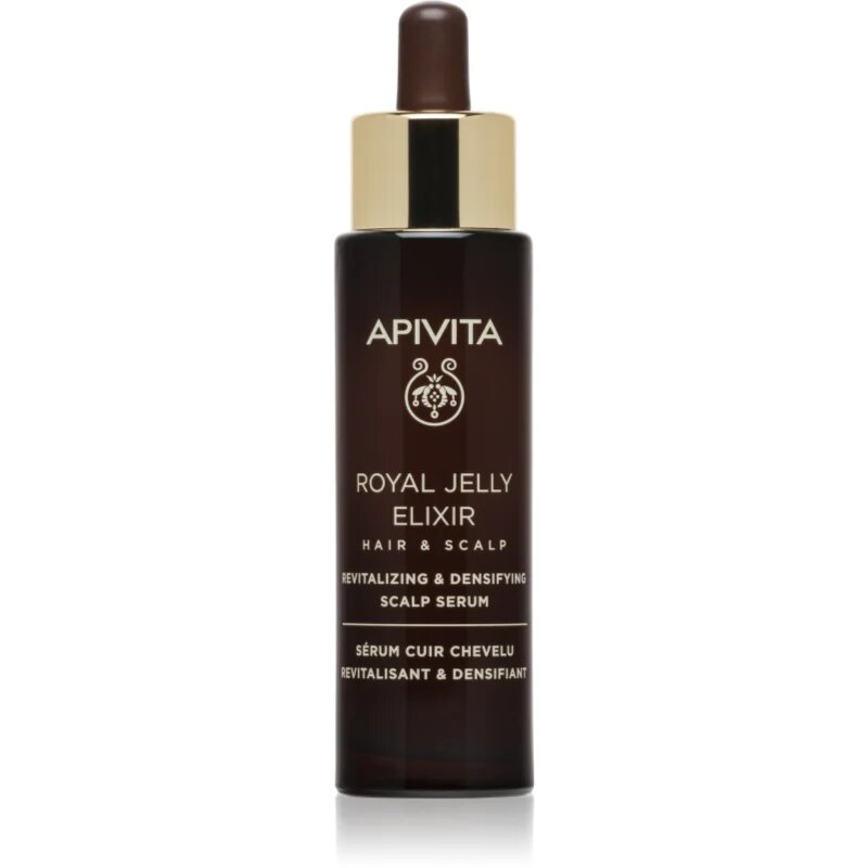 Apivita Royal Jelly Elixir Revitalizing & Densifying Scalp Serum revitalizacijski serum za lasišče 50 ml