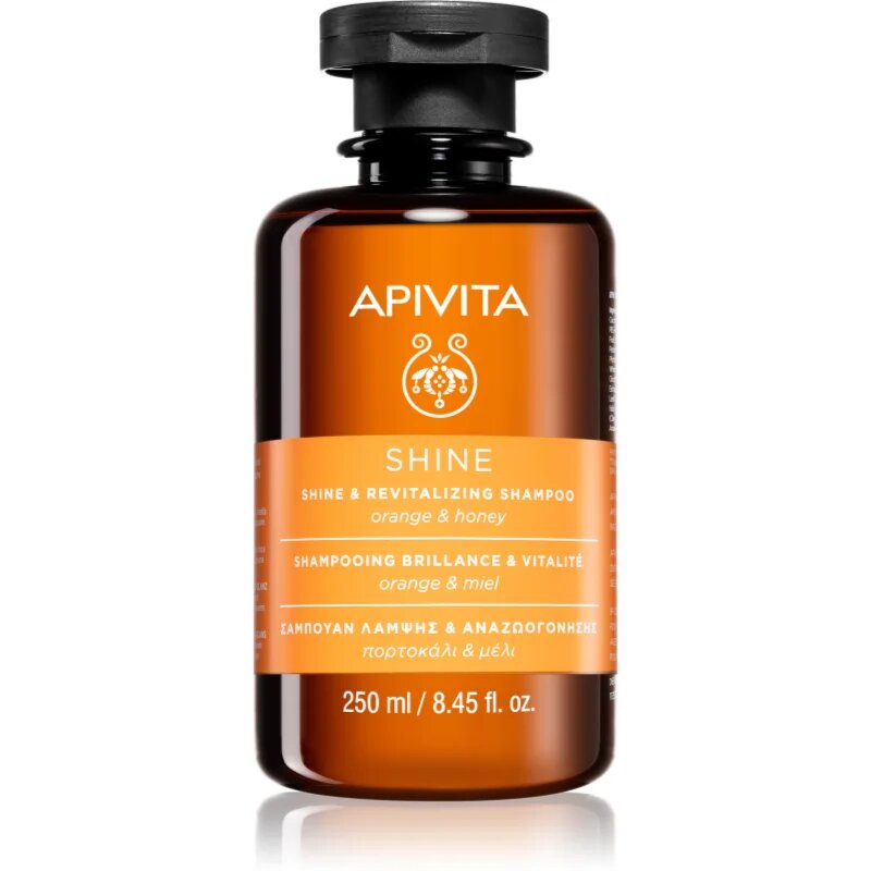 Apivita Shine Revitalizing Shampoo revitalizacijski šampon za krepitev in sijaj las 250 ml