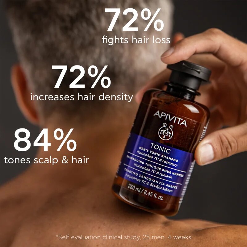Apivita Tonic Men's Tonic Shampoo šampon proti izpadanju las 250 ml