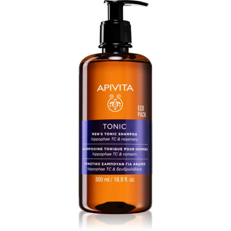 Apivita Tonic Men's Tonic Shampoo šampon proti izpadanju las 500 ml
