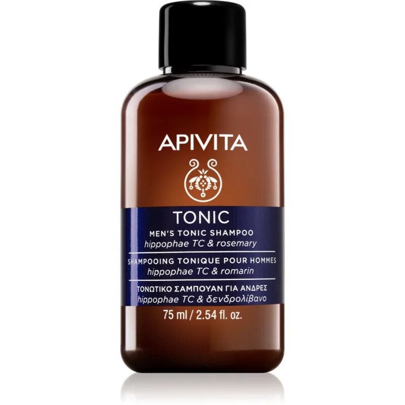 Apivita Tonic Men's Tonic Shampoo šampon proti izpadanju las 75 ml