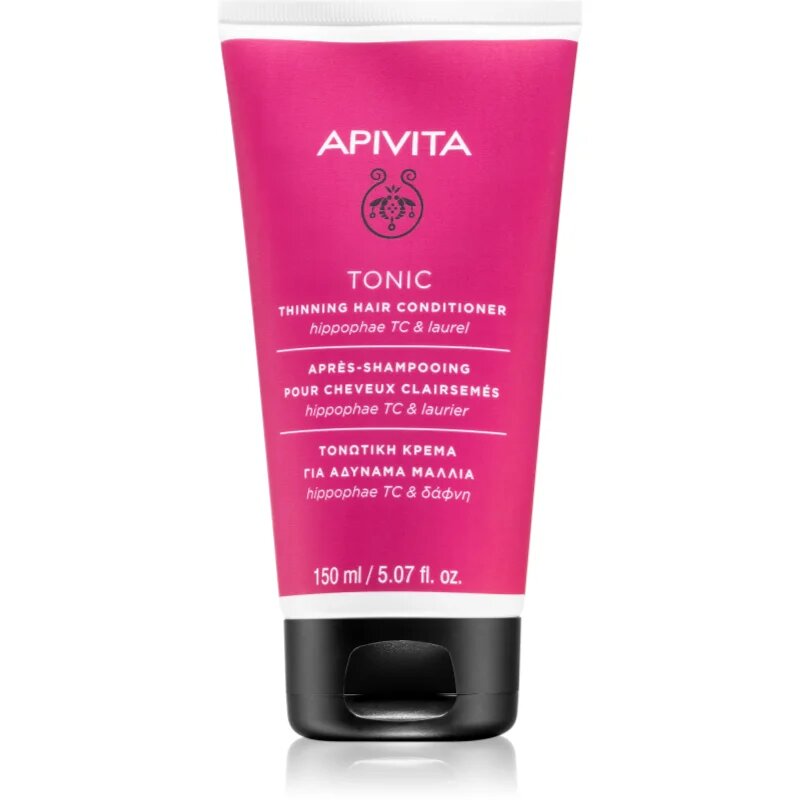 Apivita Tonic Thinning Hair Conditioner krepilni balzam za tanke ali redke lase 150 ml
