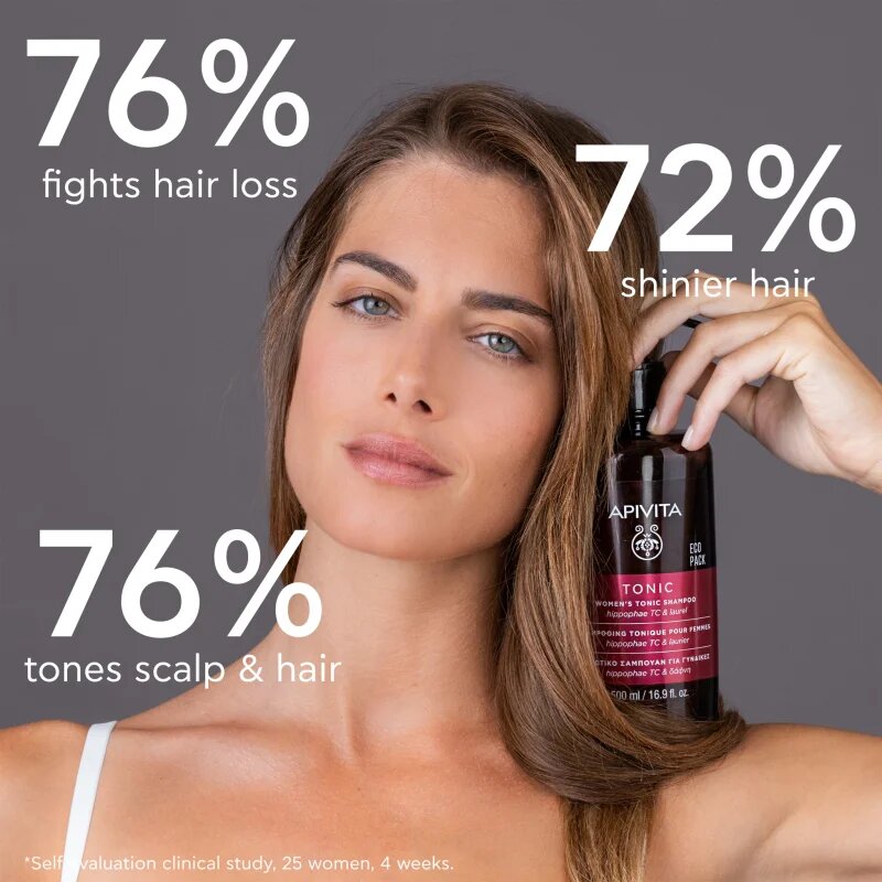 Apivita Tonic Women's Tonic Shampoo šampon proti izpadanju las 500 ml