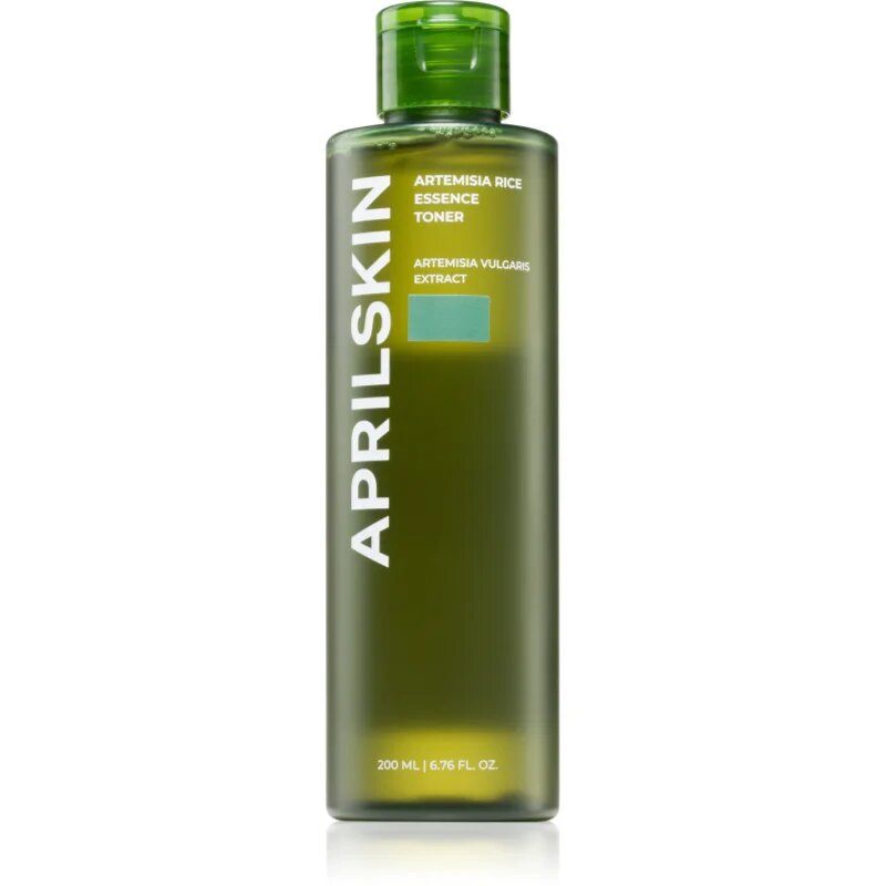 APRILSKIN Artemisia Rice Toner posvetlitvena in vlažilna voda za obraz s pomirjajočim učinkom 200 ml