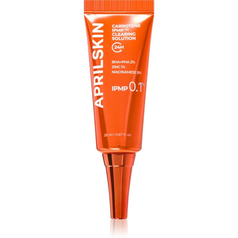 APRILSKIN Carrotene IPMP Clearing Solution lokalna nega za zmanjšanje pigmentnih madežev za problematično kožo akne 20 ml