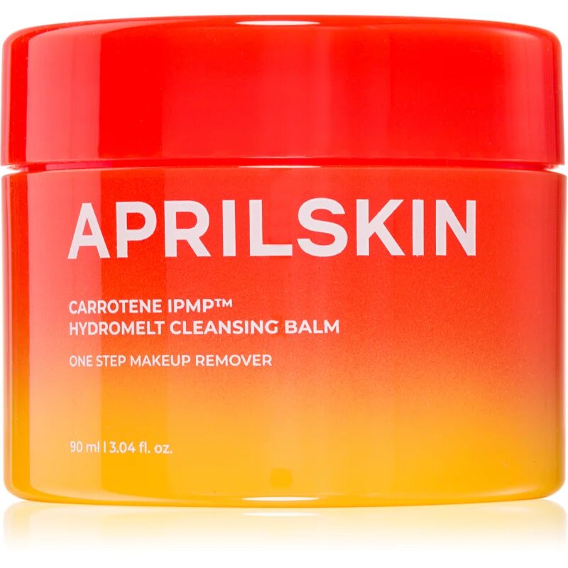 APRILSKIN Carrotene IPMP Hydromelt Cleansing Balm čistilni balzam za odstranjevanje ličil za razširjene pore 90 ml