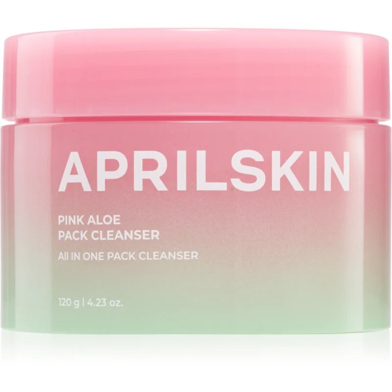 APRILSKIN Pink Aloe Pack Cleanser čistilni balzam za odstranjevanje ličil z vlažilnim učinkom 120 g