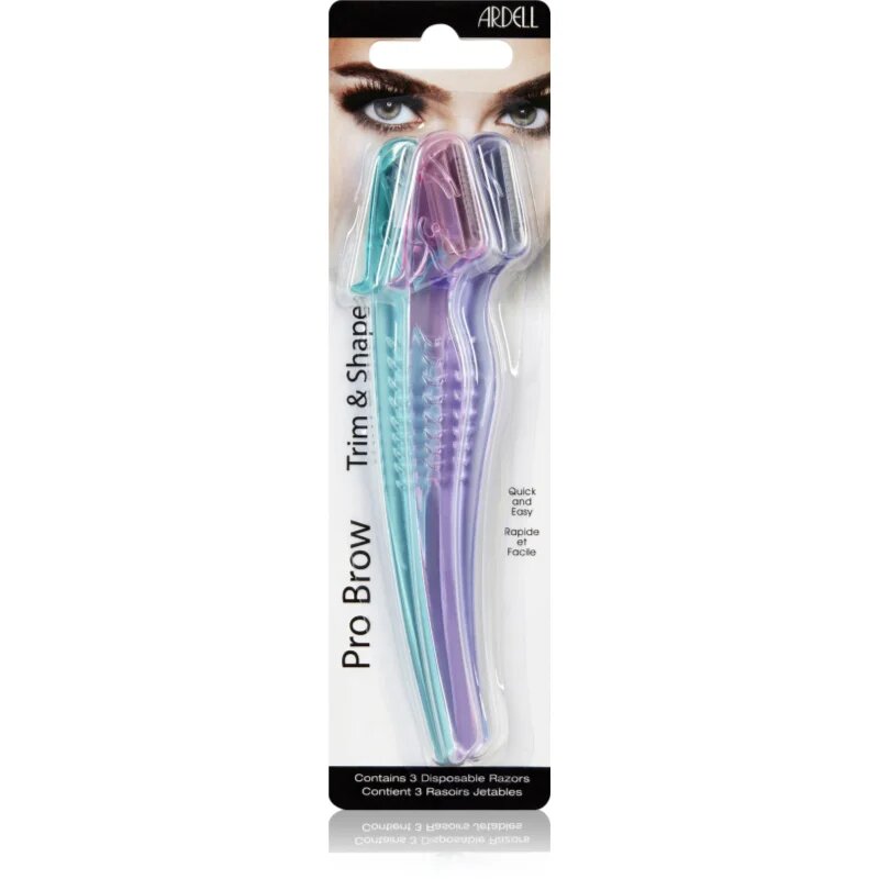 Ardell Brow Trim and Shape britev za obrvi 3 kos
