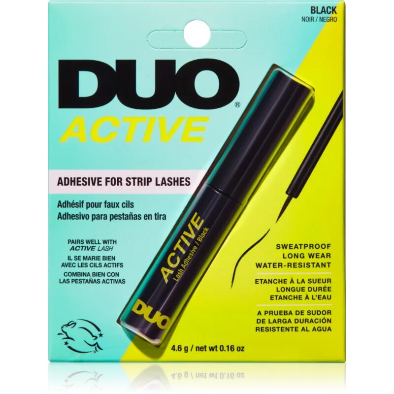 Ardell Duo Active Adhesive Black lepilo za trepalnice 4.5 g