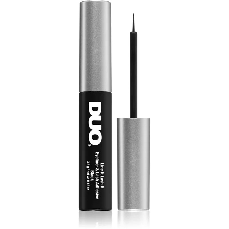 Ardell Duo Line It Lash It lepilo za umetne trepalnice s čopičem odtenek Black 3.5 g