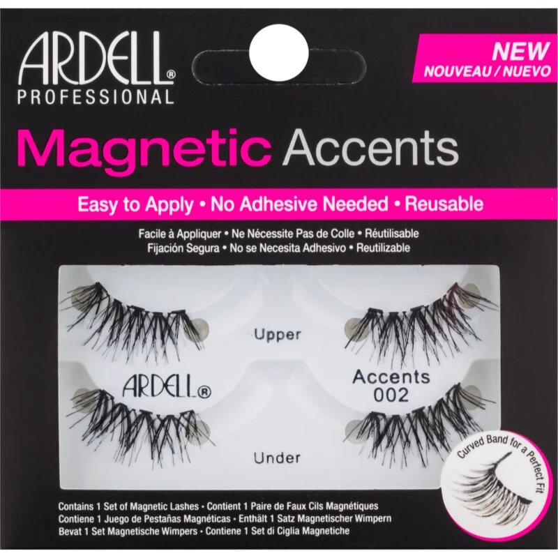 Ardell Magnetic Accents magnetne trepalnice Accents 002 4 kos