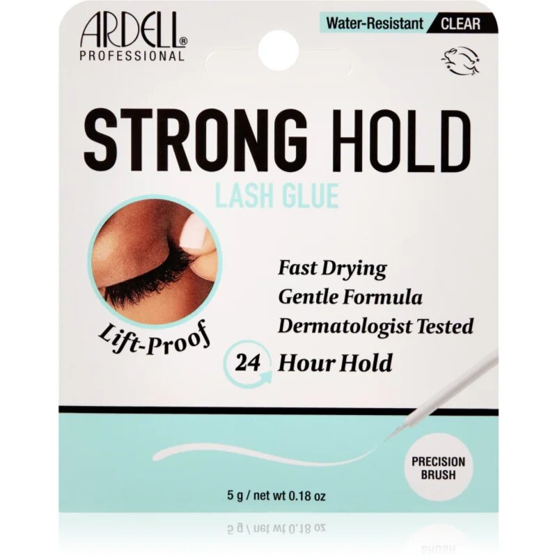 Ardell Strong Hold Lash Glue Clear transparentno lepilo za umetne trepalnice 5 g
