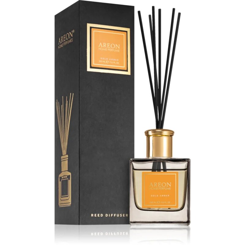 Areon Home Black Gold Amber aroma difuzor s polnilom 150 ml