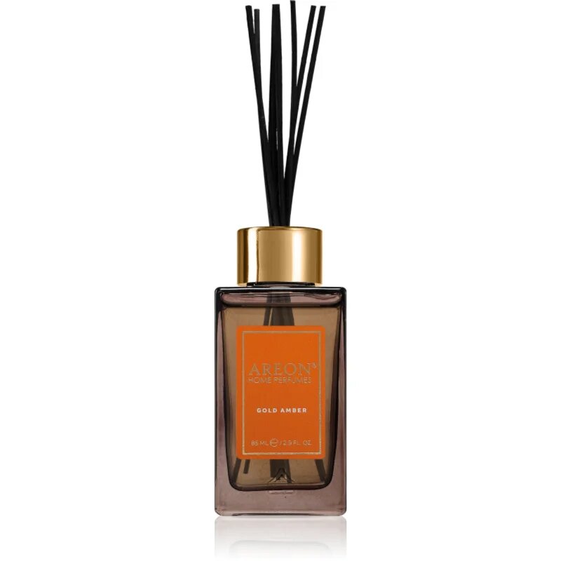 Areon Home Black Gold Amber aroma difuzor s polnilom 85 ml