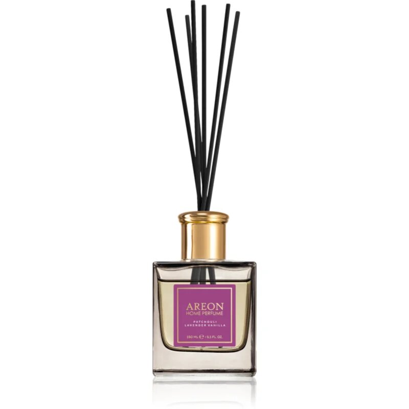Areon Home Black Patchouli Lavender Vanilla aroma difuzor s polnilom 150 ml