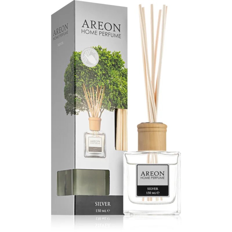 Areon Home Perfume Silver aroma difuzor s polnilom 150 ml