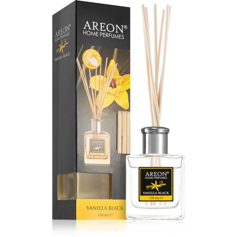 Areon Home Perfume Vanilla Black aroma difuzor s polnilom 150 ml