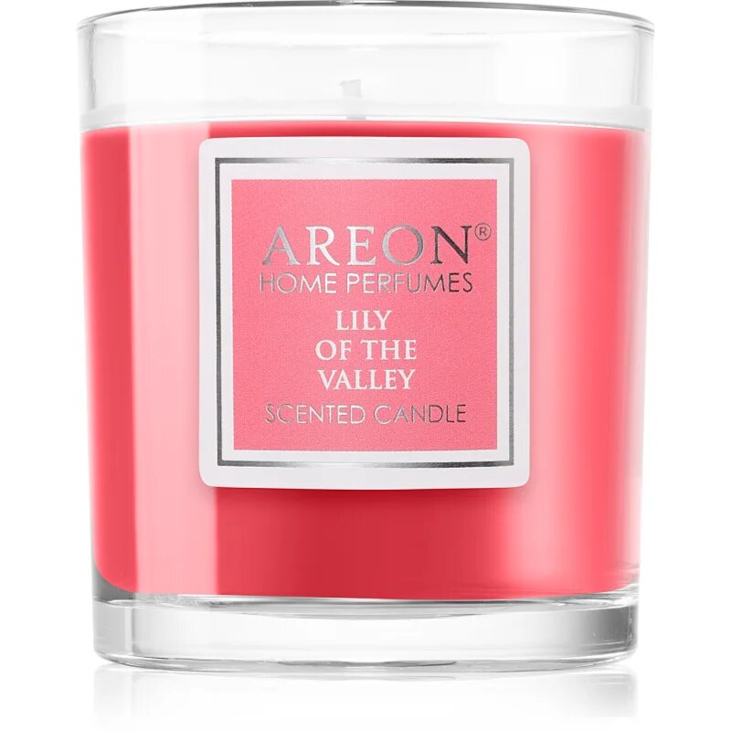 Areon Home Perfumes Lily of the Valley dišeča sveča 120 g