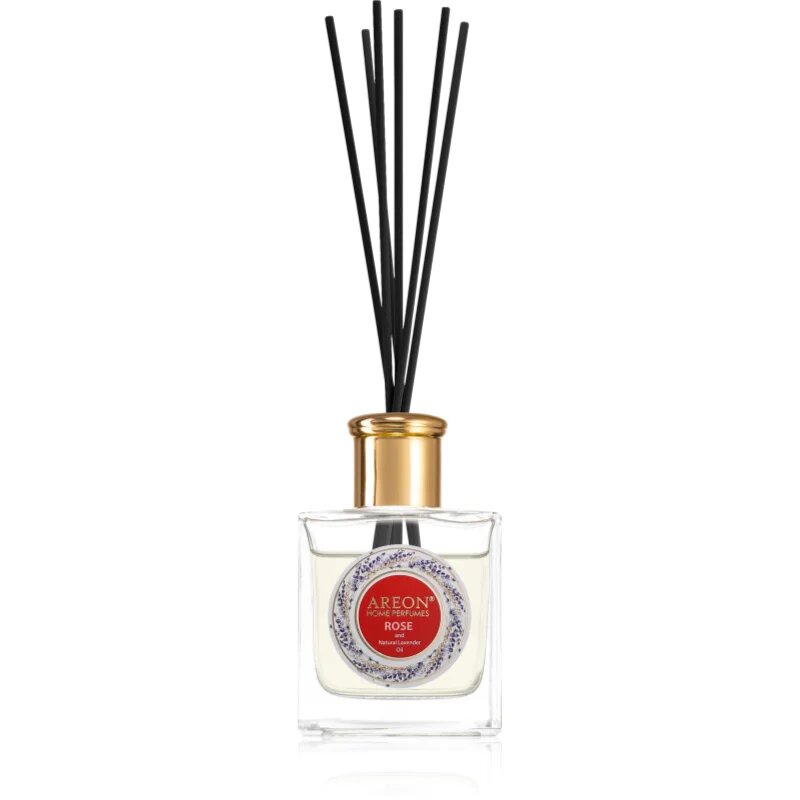 Areon Home Perfumes Rose & Lavender Oil aroma difuzor s polnilom 150 ml