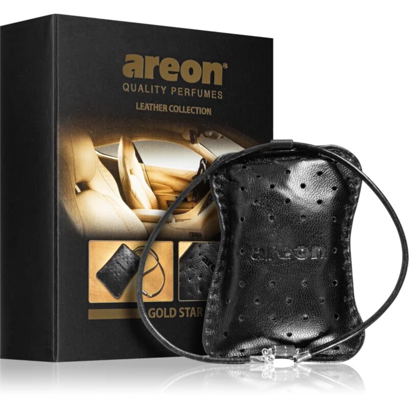 Areon Leather Collection Gold Star dišava za avto 300 g