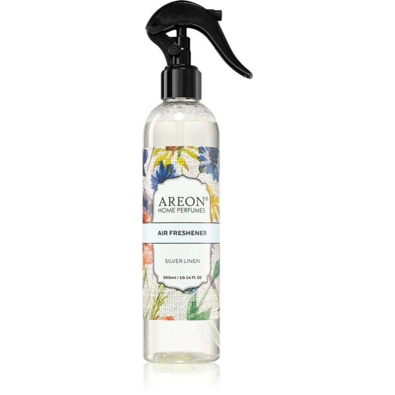 Areon Room Spray Silver Linen pršilo za dom 300 ml