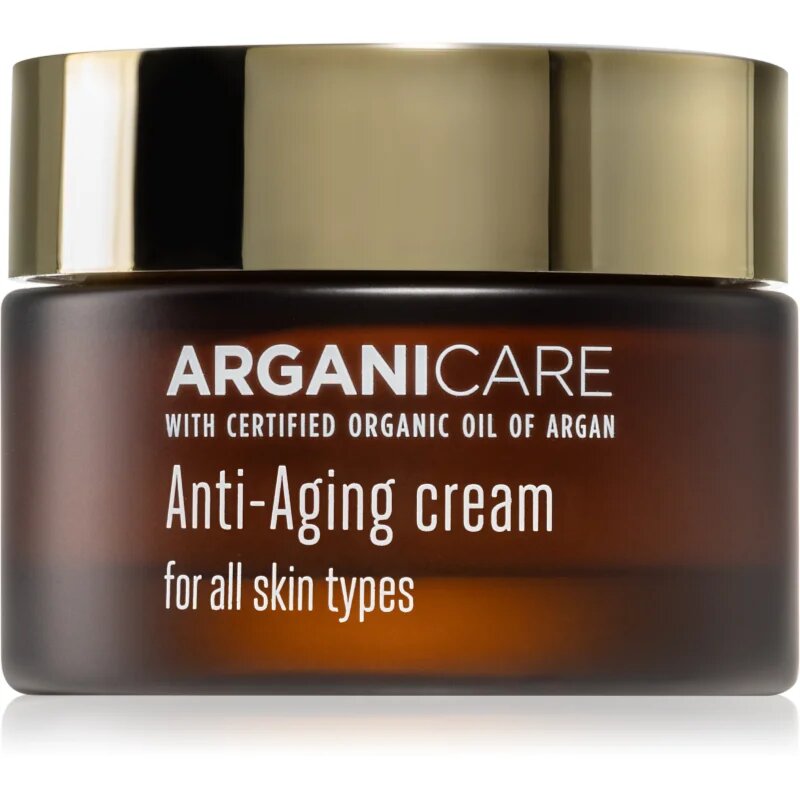 Arganicare Anti-Aging Cream zaščitna krema proti staranju kože za vse tipe kože 50 ml