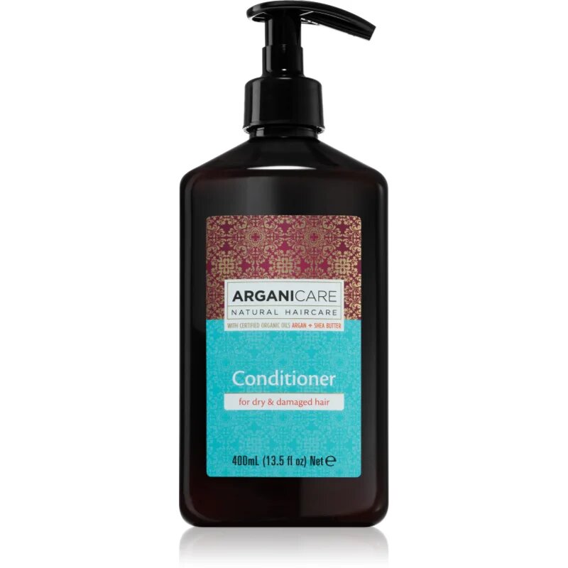 Arganicare Argan Oil & Shea Butter Conditioner balzam za suhe in poškodovane lase 400 ml