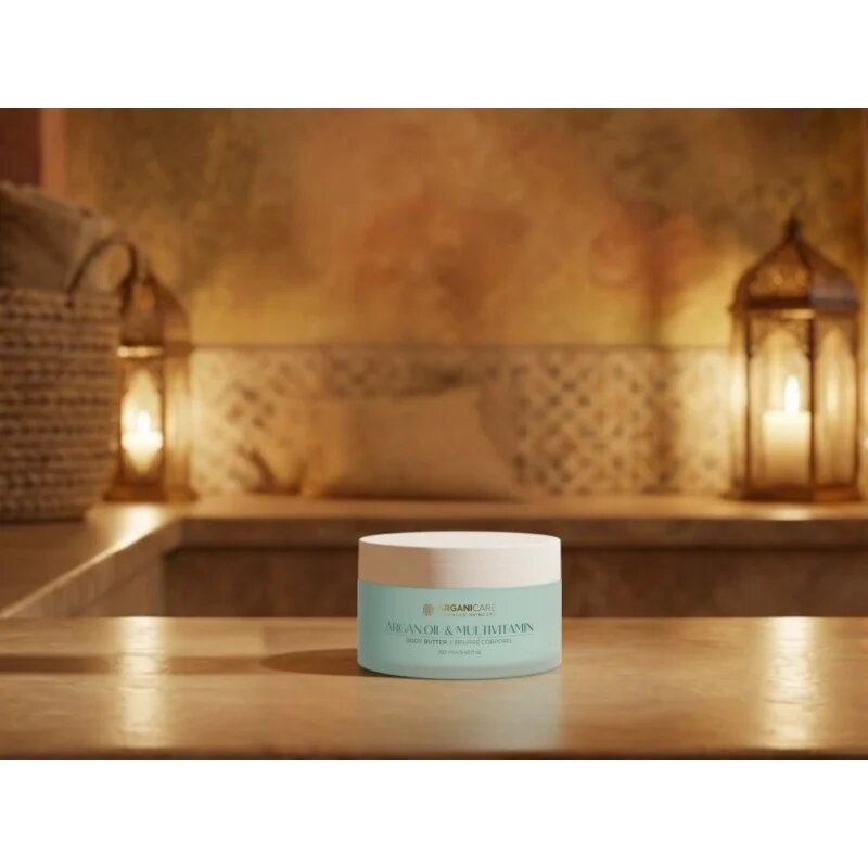 Arganicare Body Butter Argan Oil & Multivitamins maslo za telo z arganovim oljem 250 ml