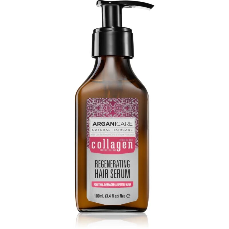 Arganicare Collagen Regenerating Hair Serum serum za krhke lase 100 ml